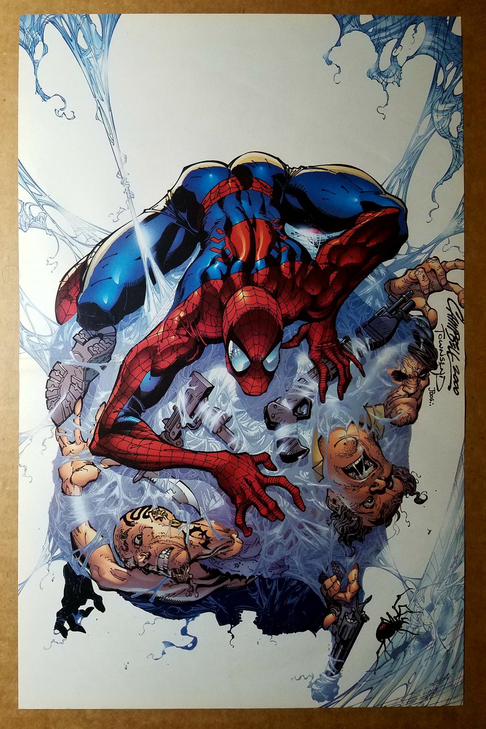 Amazing Spider-Man 30 Marvel Comics Poster by J Scott Campbell