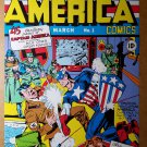 Captain America 1 Bucky Marvel Comic Poster by Jack Kirby
