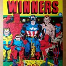All Winners Avengers Captain America Marvel Comics Poster by Al Avison