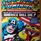 Avengers Captain America Falcon Marvel Comics Poster by Jack Kirby