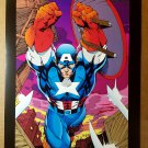 Captain America Avengers Marvel Comics Poster by Jim Lee