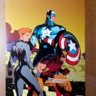 Uncanny X-Men 268 Captain America Wolverine Black Widow Marvel Poster by Jim Lee