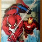 Marvel Adventures Iron Man Spider-Man Marvel Comics Poster by Salvador Larroca