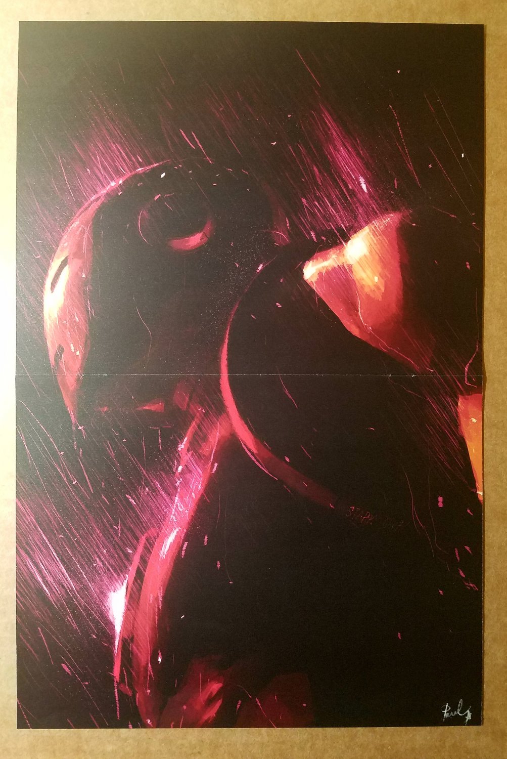 Avengers Iron Man Marvel Comics Poster by Gerald Parel