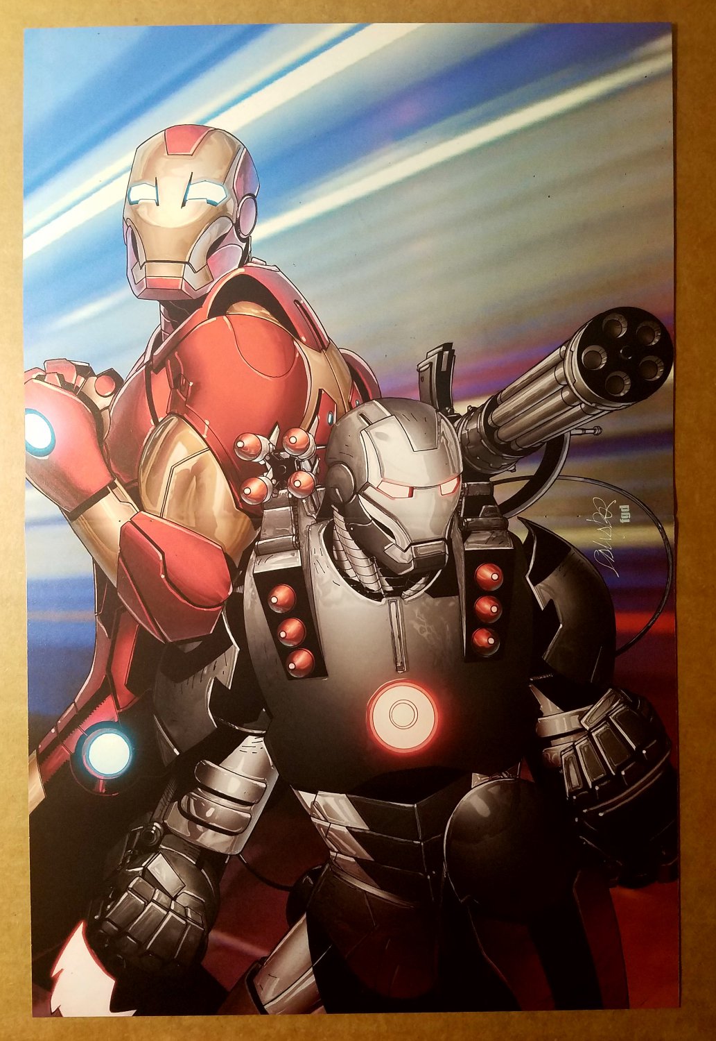 Iron Man Stark Resilient Marvel Comics Poster by Salvador Larroca