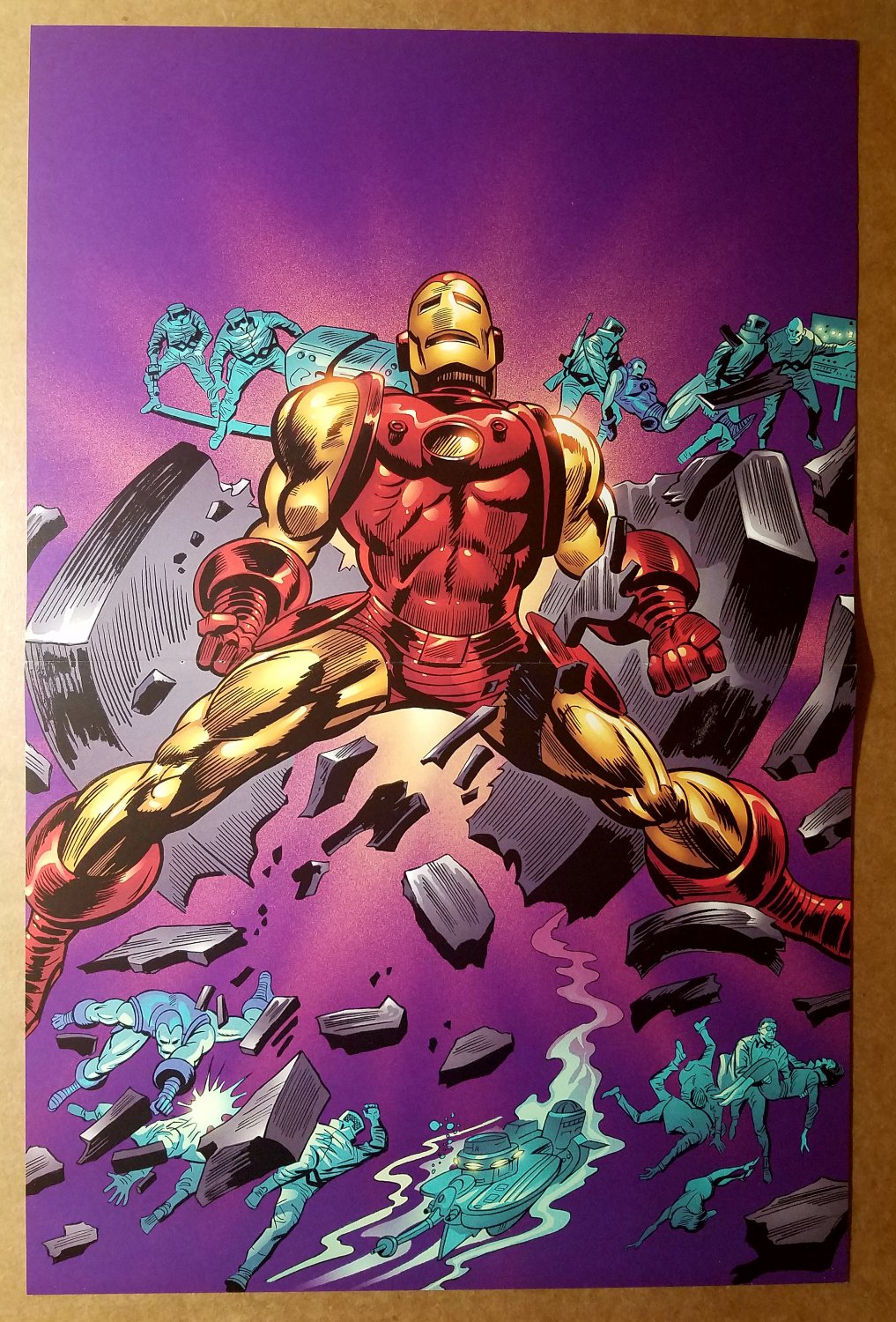 Essential Iron Marvel Comics Poster by Man Gene Colan