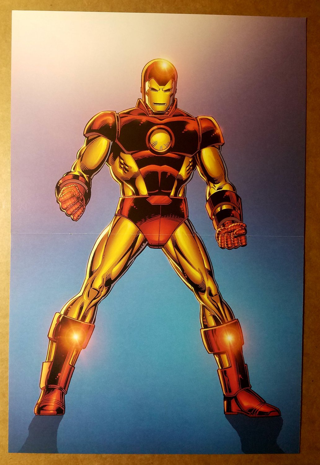 Iron Man Armor Stark Wars Marvel Comics Poster by Mark Bright
