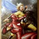 Iron Man Vs Sentry Marvel Comic Poster by Adi Granov