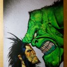 Wolverine Hulk Face Off Marvel Comics Poster by Simon Bisley