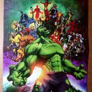 World War Hulk 1 Marvel Comics Poster by Michael Turner