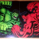 Green Hulk Vs Red Hulk Marvel Comics Poster by Ed McGuinness