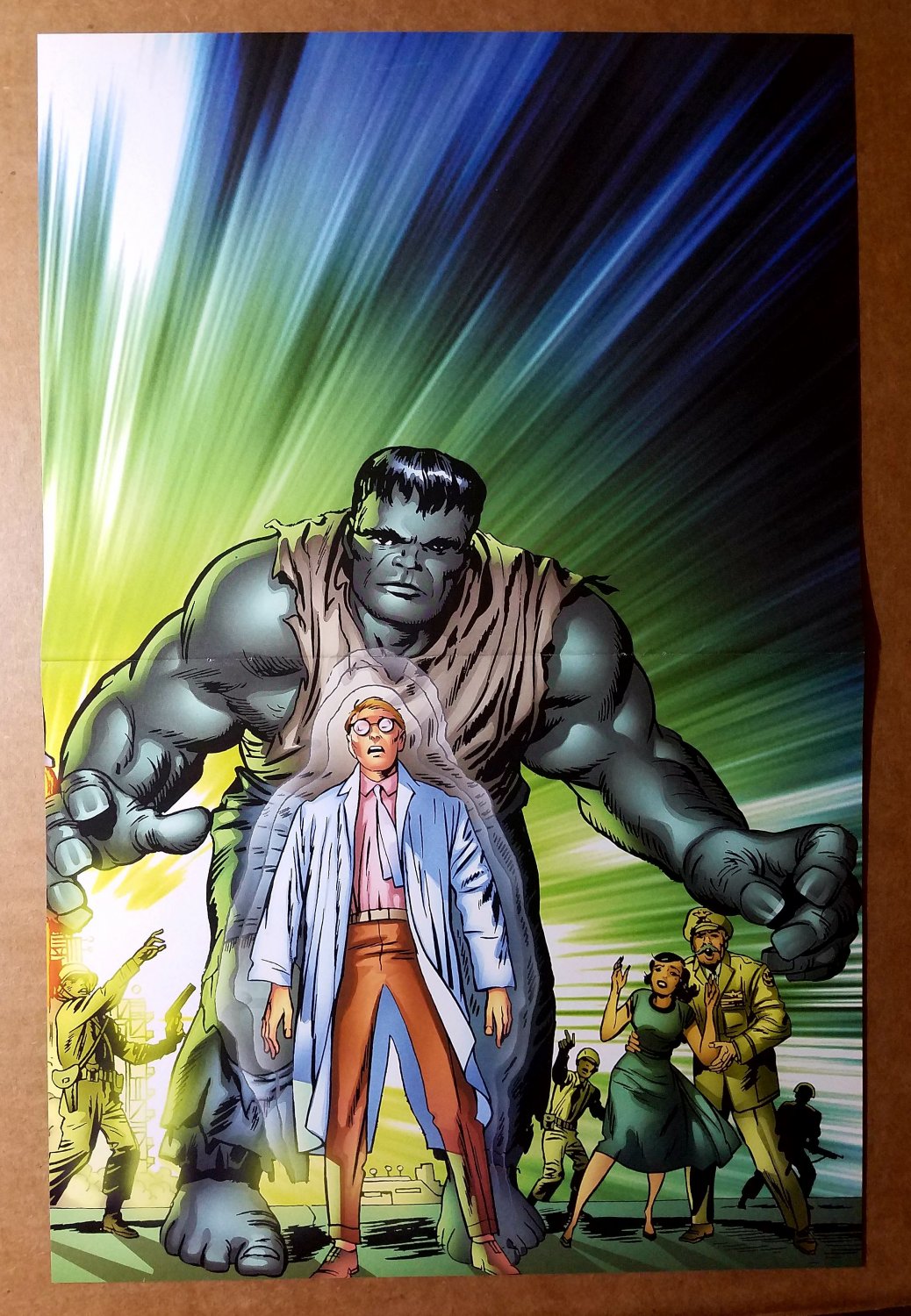 Hulk Bruce Baner Marvel Comics Poster by Jack Kirby