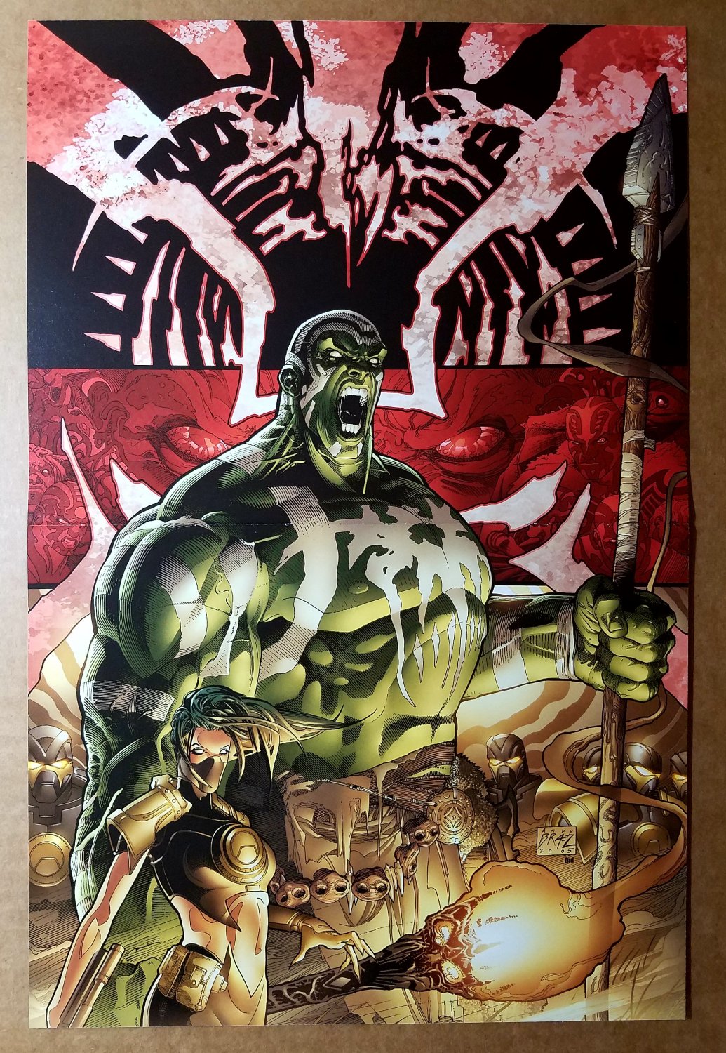 Incredible Hulk 83 Marvel Comics Poster by Andy Brase