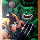 Wolverine vs Hulk World War Hulk 2 Marvel Comics Poster by Ed McGuinness Wolverine vs Hulk World War Hulk 2 Marvel Comics Poster by Ed McGuinness