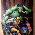 Hulk Wolverine Marvel Comics Poster by Lee Weeks Hulk Wolverine Marvel Comics Poster by Lee Weeks