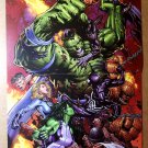 World War Hulk Marvel Comics Poster by David Finch