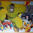 Hulk Wolverine Spider-Man Fantastic Four Marvel Comics Poster by Arthur Adams