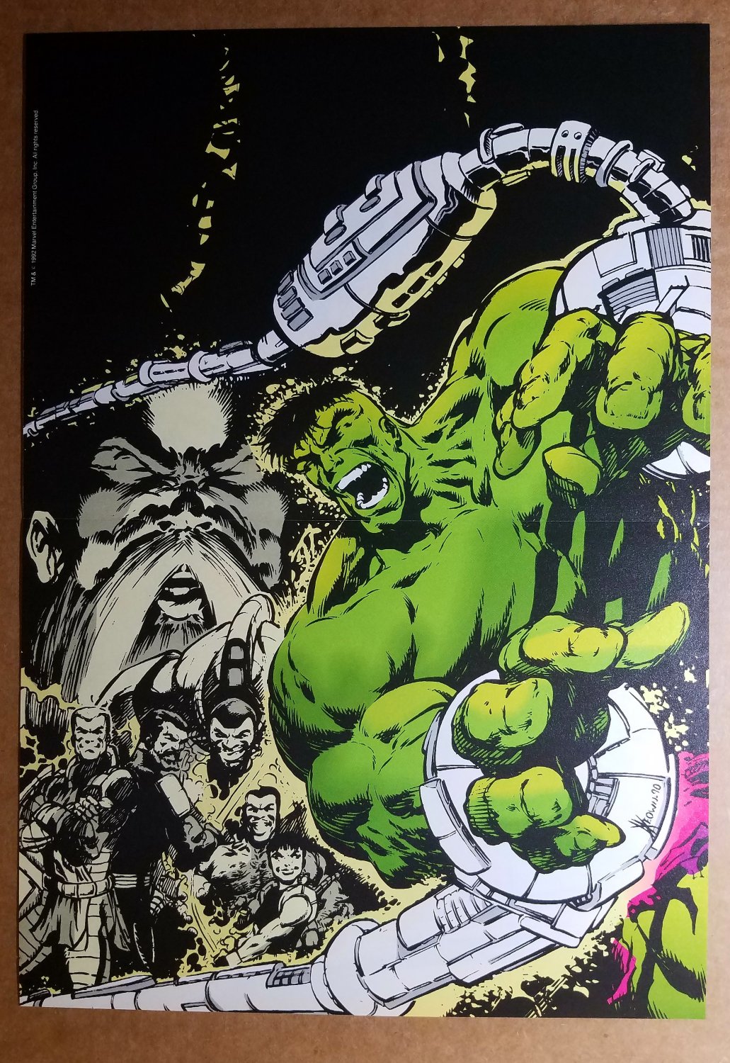 Hulk Marvel Comics Poster by Dale Keown