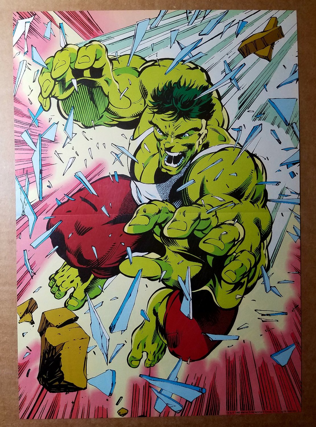 Incredible Hulk Marvel Comics Poster by Dale Keown
