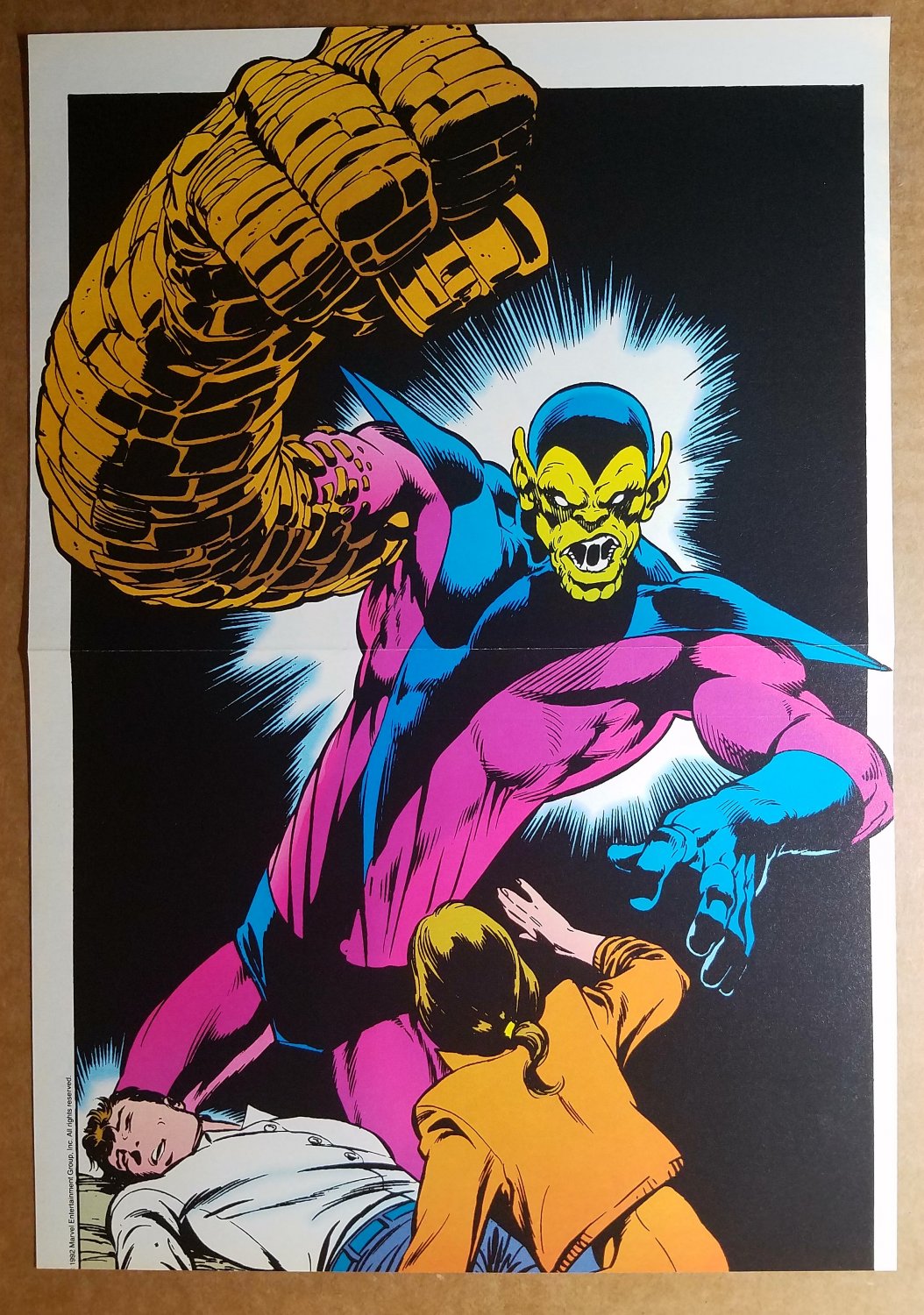 Skrull Bruce Banner Hulk Marvel Comics Poster by Dale Keown