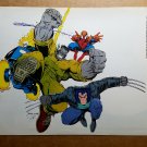 Hulk Wolverine Spider Man Marvel Comics Mini Poster by Art Arthur Adams Hulk Wolverine Spider Man Marvel Comics Mini Poster by Art Arthur Adams