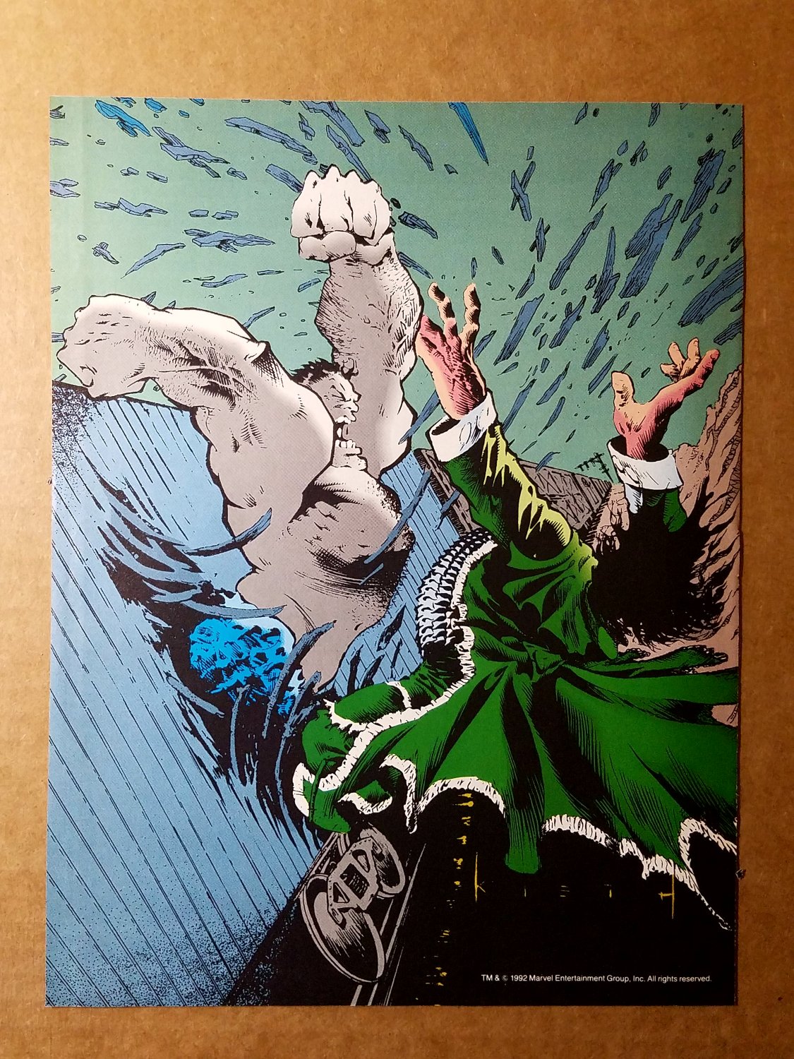 Incredible Hulk Train Marvel Comics Mini Poster by Sam Keith