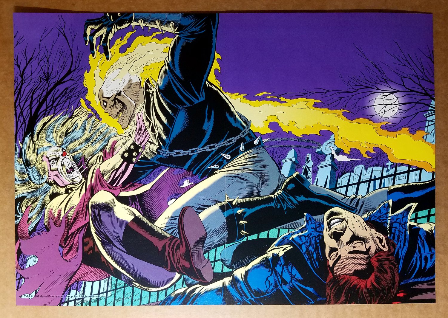 Ghost Rider vs Dracula by Bob Budiansky and Bob Wiacek