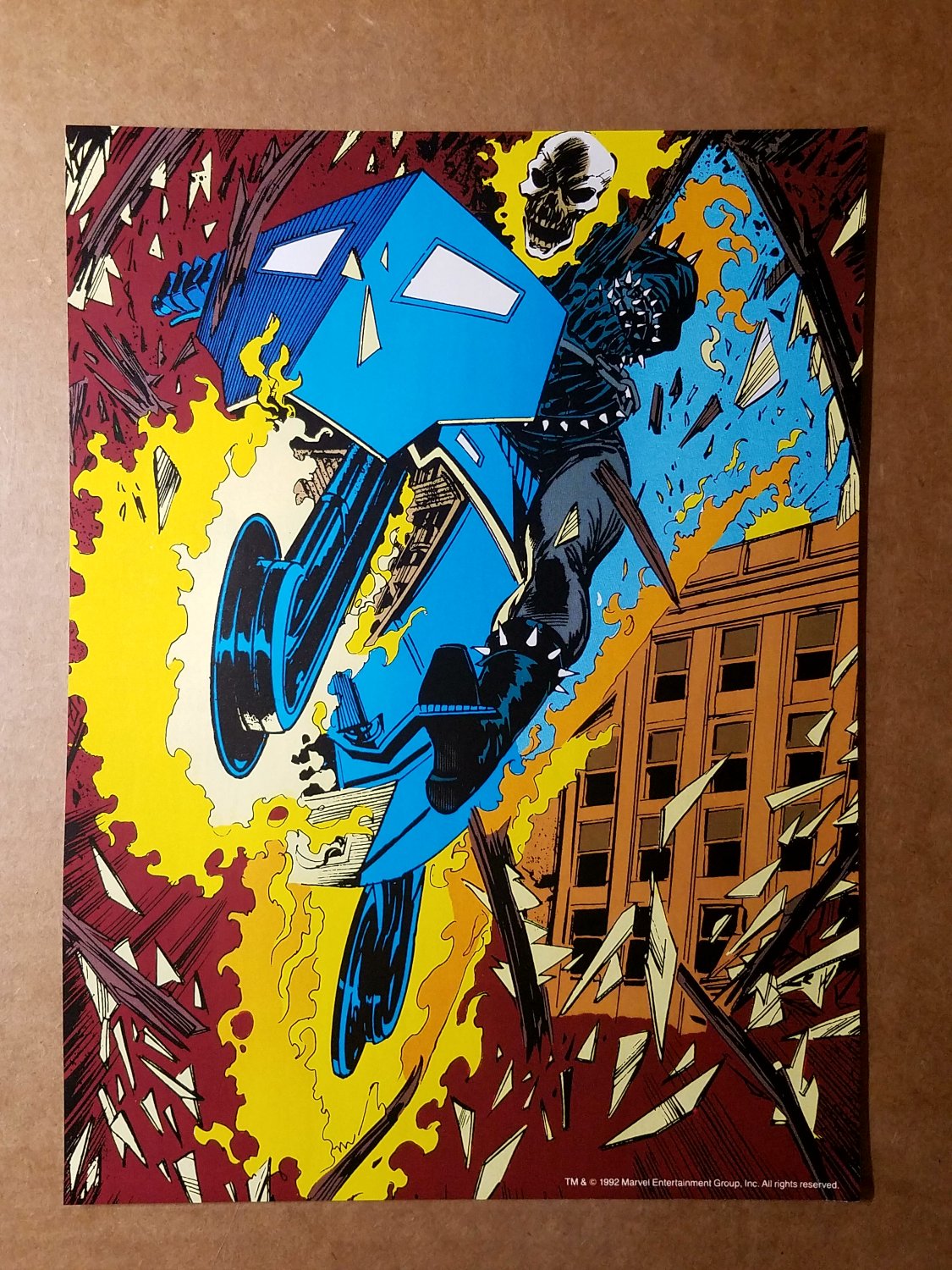 Ghost Rider Marvel Comics Mini Poster Javier Saltares