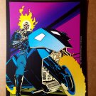 Ghost Rider Medallion of Power Marvel Comics Mini Poster by Javier Saltares