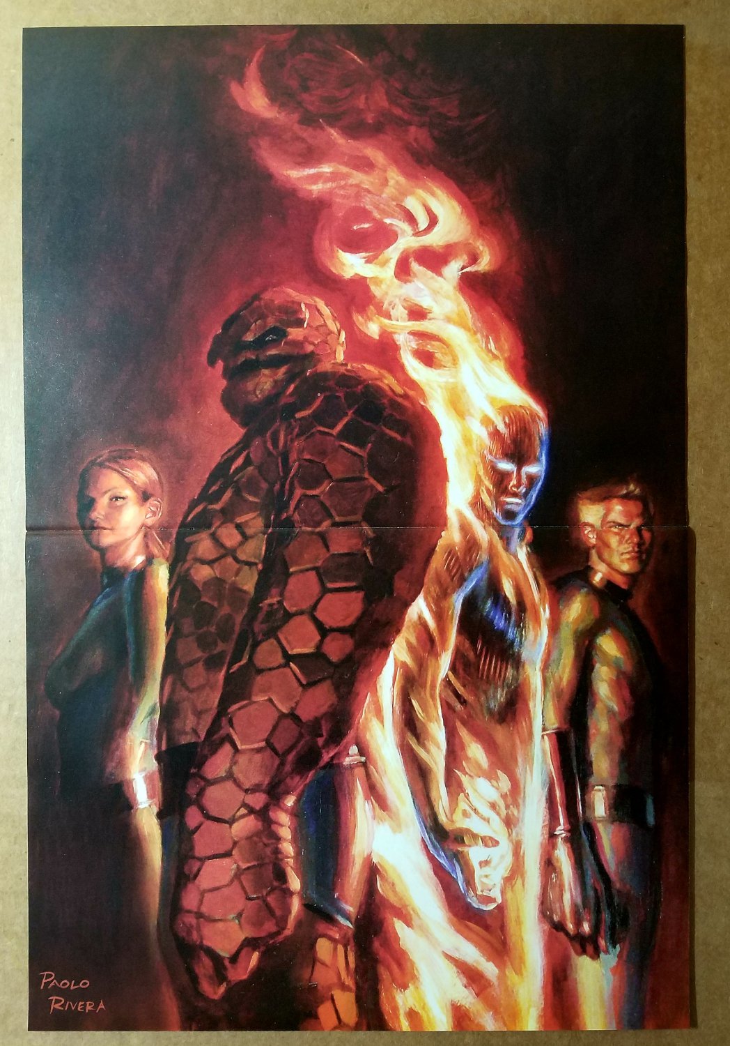 Fantastic Four Marvel Comics Poster by Paolo Rivera
