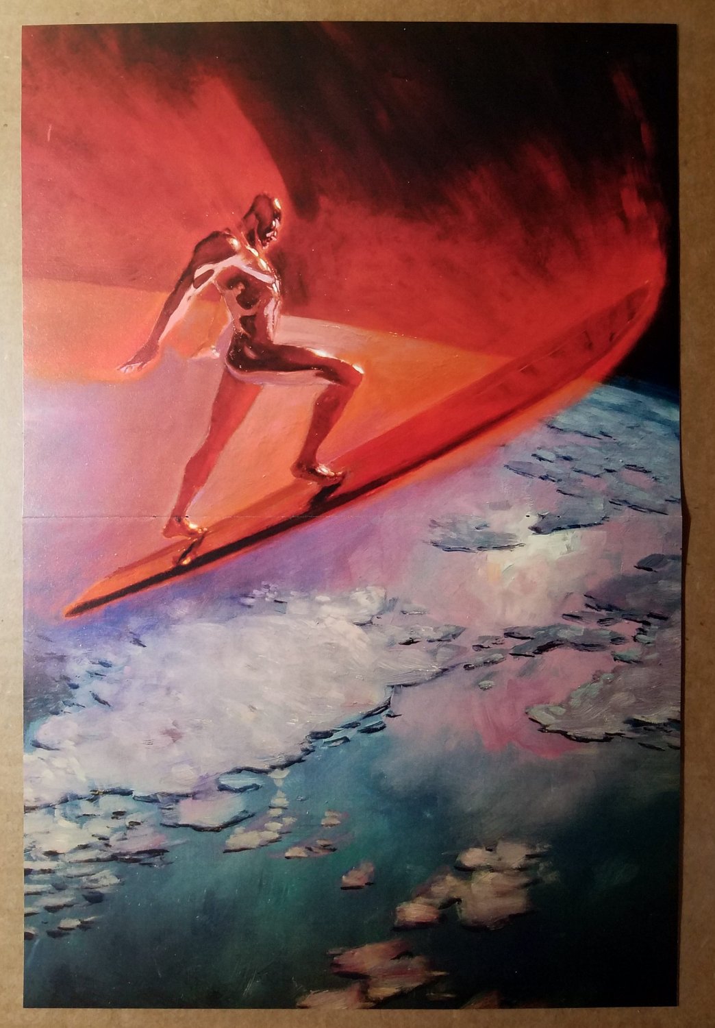 Fantastic Four Silver Surfer Marvel Comics Poster by Paolo Rivera