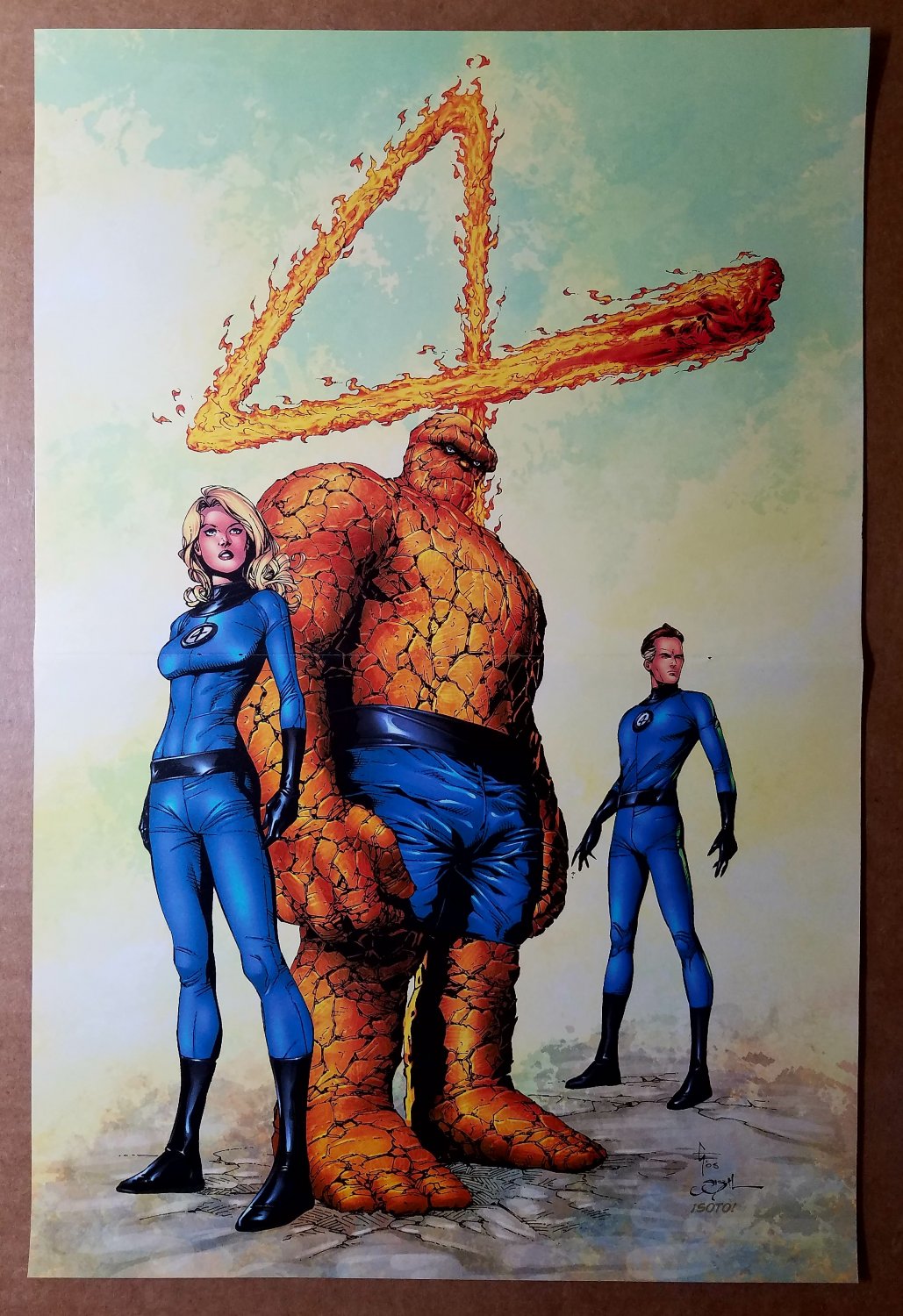 Fantastic Four Marvel Comics Poster by Gary Frank