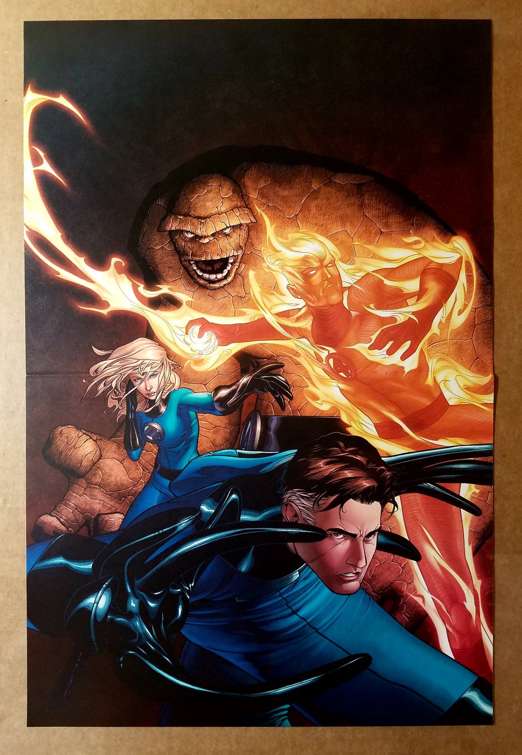 Fantastic Four Marvel Comics Poster by Steve McNiven