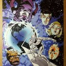 Fantastic Four Silver Surfer Galactus Marvel Comics Poster by Paul Smith
