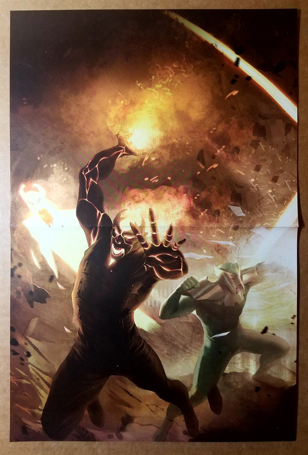 Fear Itself Home Front 2 Marvel Comics Poster by Marko Djurdjevic
