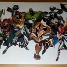 Fear Itself Teaser Hulk Avengers Ultimates Marvel Comics Poster by Billy Tan