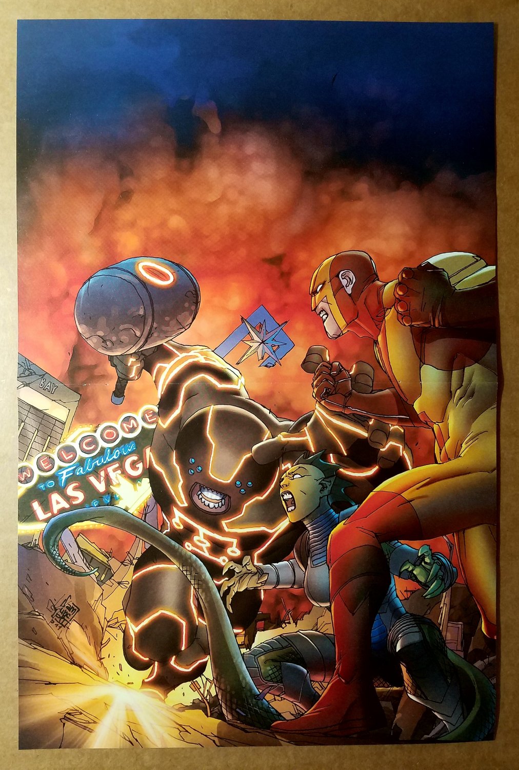 Fear Itself Youth in Revolt 3 Marvel Comics Poster by Giuseppe Camuncoli