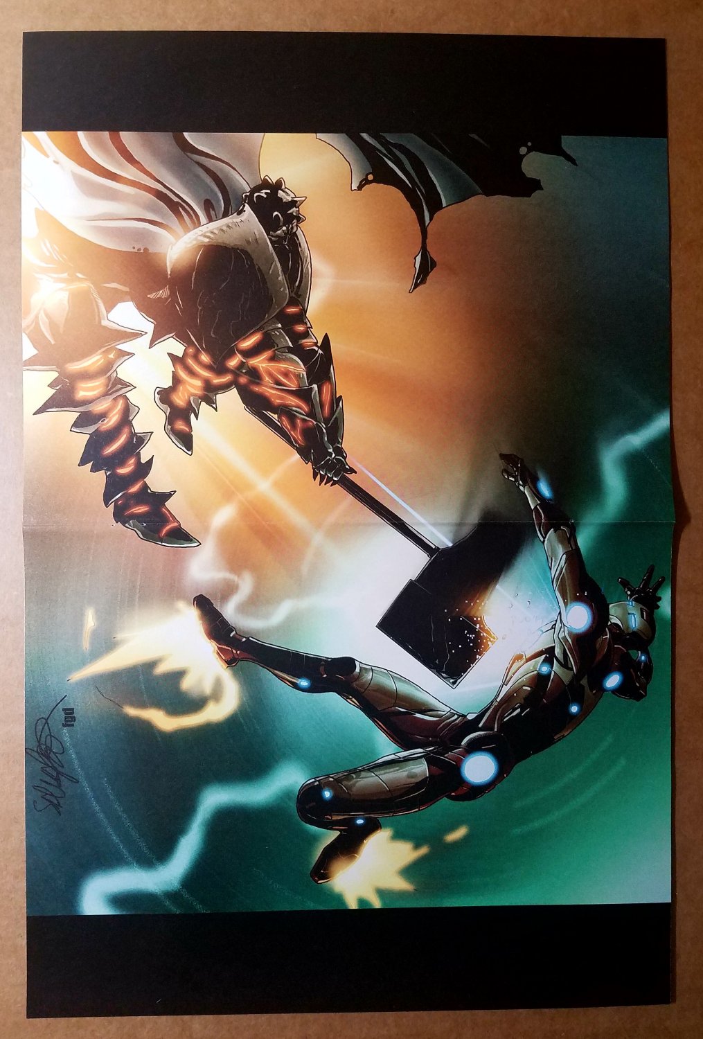 Invincible Iron Man 505 Marvel Comics Poster by Salvador Larroca