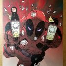 Deadpool Marvel Comics Poster by Jason Pearson