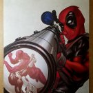 Deadpool Punisher Daredevil Sniper Scope Marvel Comics Poster by Mike McKone