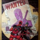 Deadpool  Wanted Marvel Comics Poster by Jason Pearson