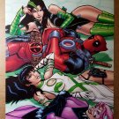 Deadpool B.A.D. Girls Marvel Comics Poster by Patrick Zircher