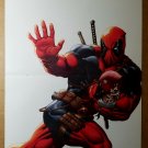 X-Men Deadpool playing Football Marvel Comics Poster by Ed McGuinness