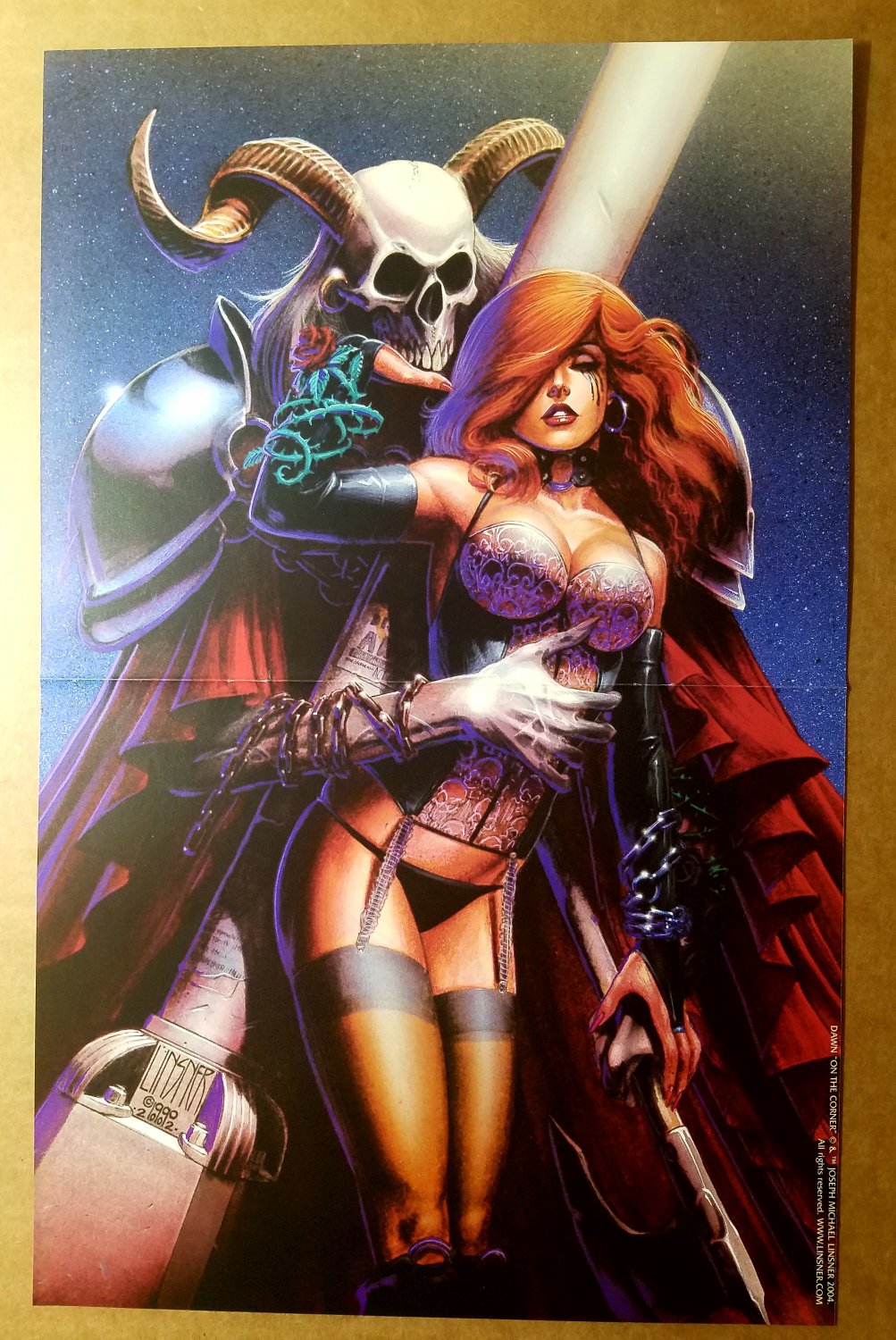 Dawn On The Corner Sirius Comics Poster by Joseph Michael Linsner