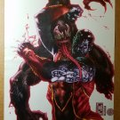 X-Men Colossus Vs Venom Spider Man Marvel Comics Poster by Simone Bianchi