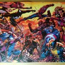 Avengers X-Men Wolverine Hawkeye Marvel Comics Poster by Billy Tan