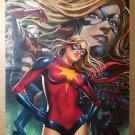 Dark Avengers Ms Marvel Iron Man Marvel Comics Poster by Mike Choi