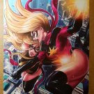 Ms Marvel Vs Dark Avengers Ms Marvel Marvel Comics Poster by Sana Takeda