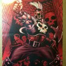 Dark Avengers Ares God of War Punisher Skull Marvel Comics Poster by Ed McGuinness