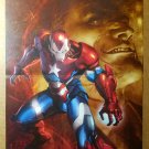 Dark Avengers Iron Man Patriot Marvel Comics Poster by Marko Djurdjevic
